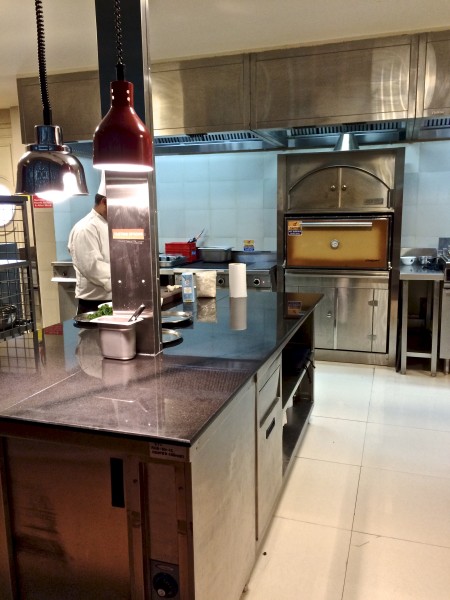 Behind the scenes - the restaurant's kitchen for Cuisine Classica